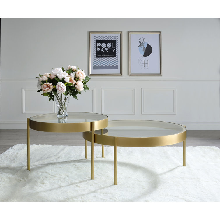 Everly Quinn Aamenah Nesting Coffee Table | Wayfair